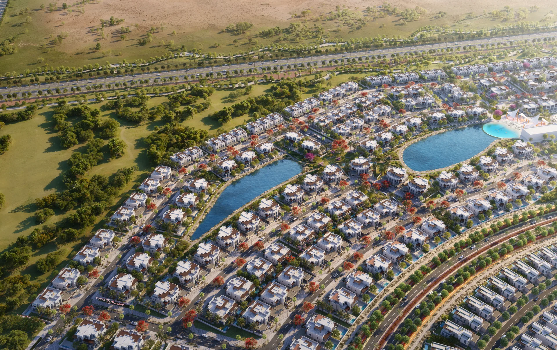Master-Planned Golf District Community