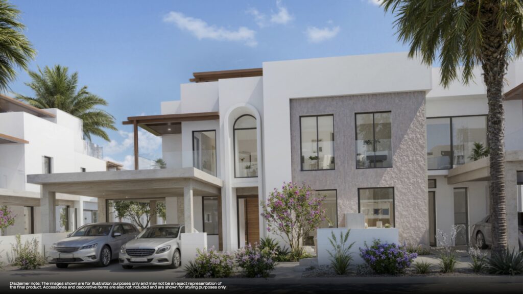 Modern Villa Exterior in Dubai South